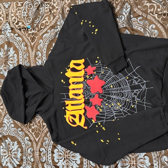 Black Graphic Hoodie